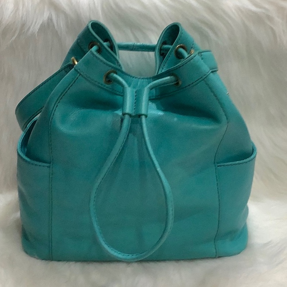 Like New Fossil “Tessa” Drawstring Shoulder Bag - image 1